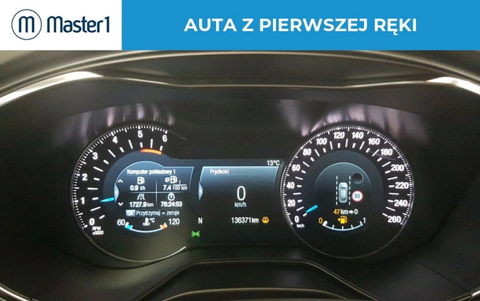Ford Mondeo cena 59850 przebieg: 136362, rok produkcji 2017 z Mysłowice małe 191